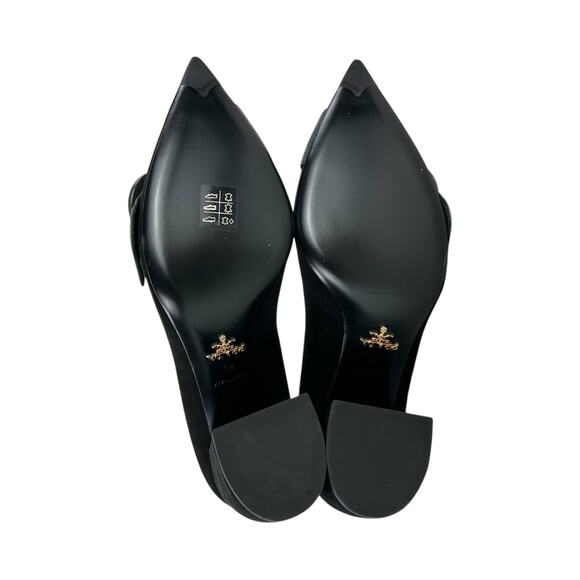 Prada Suede Button Pumps - Picture 6 of 8